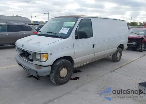 1999 Ford E-150 Commercial/Recreational из США, поврежденный, VIN 1FTRE14W0XHB13200